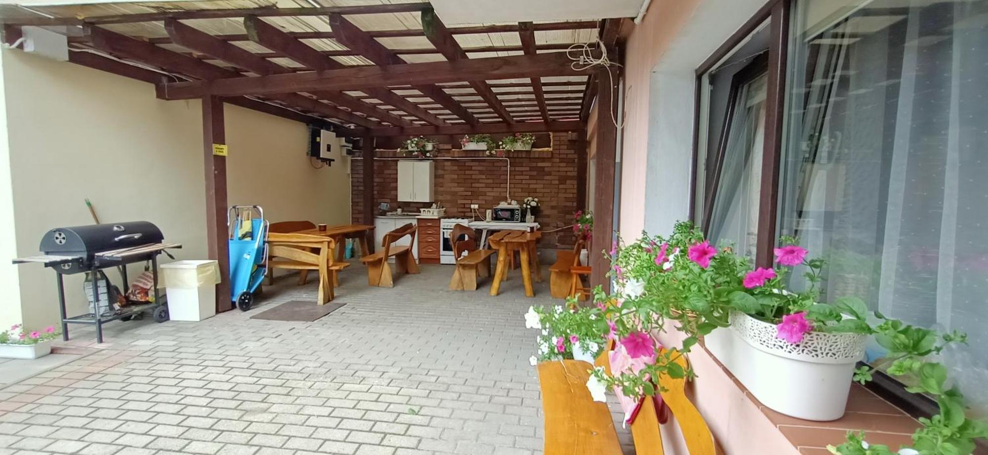 Pokoje U Bodzia Leba Exterior foto